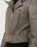 Ruby Biker Leather Jacket - image 3 of 6 in carousel
